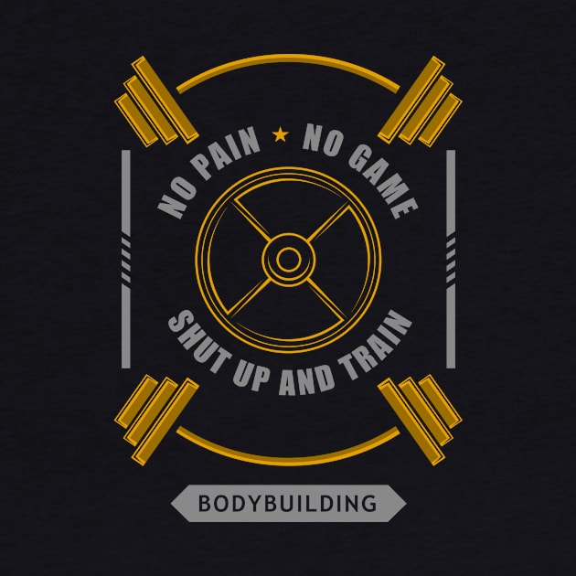 No pain no game - shut up and train by Markus Schnabel